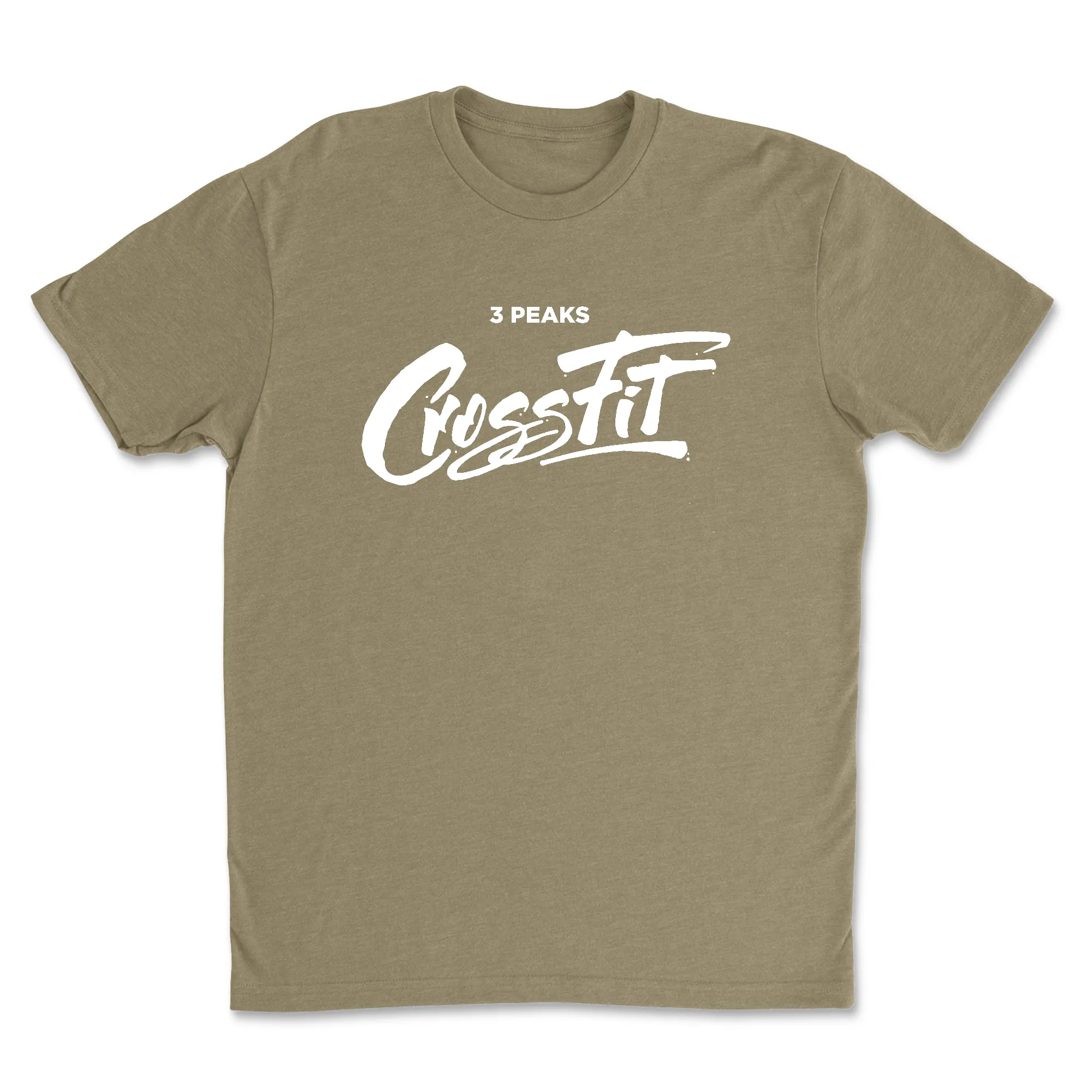 3 Peaks CrossFit Cursive Mens - T-Shirt