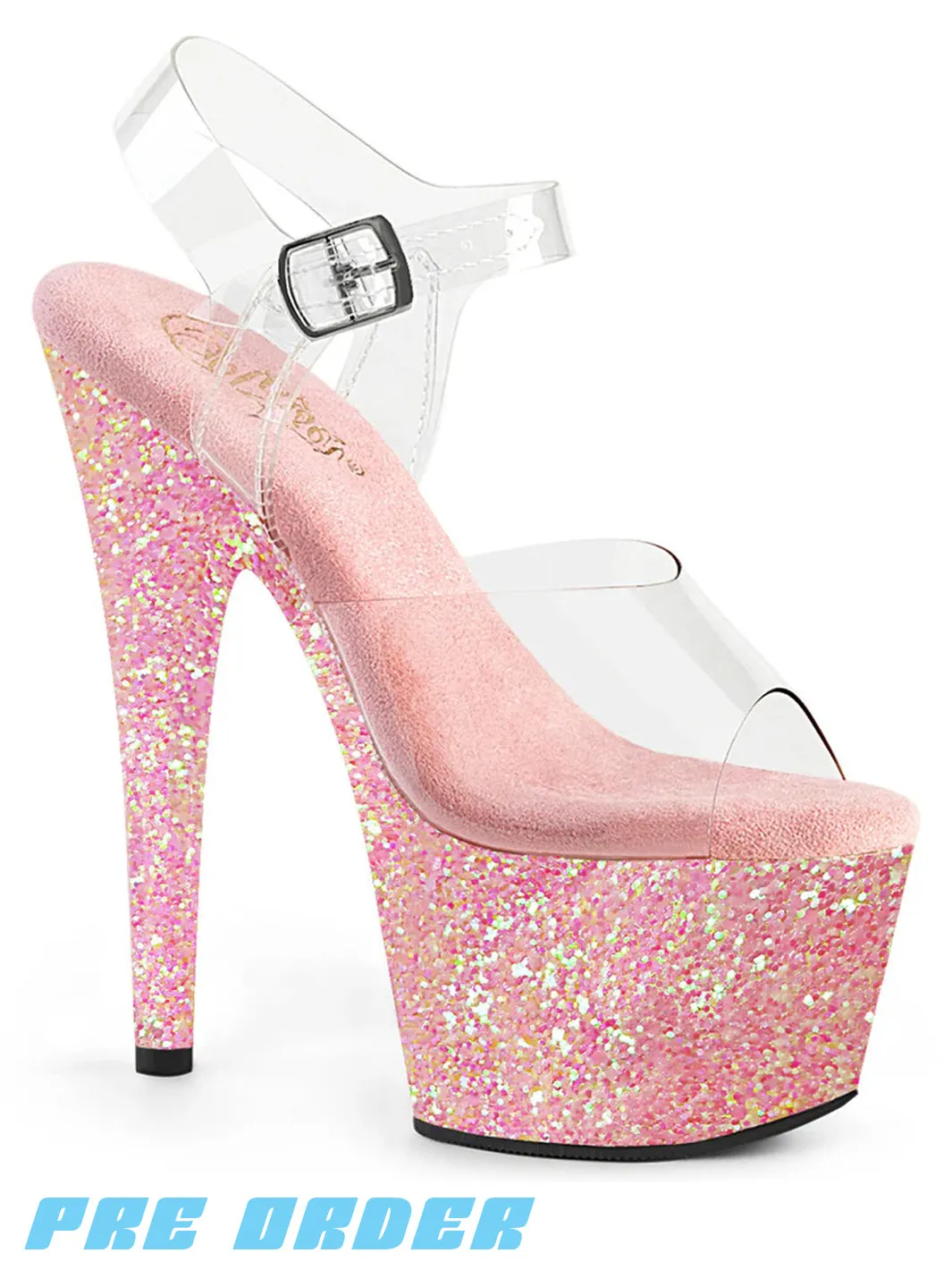 ADORE-708LG - BABY PINK GLITTER ✰ PRE ORDER ✰