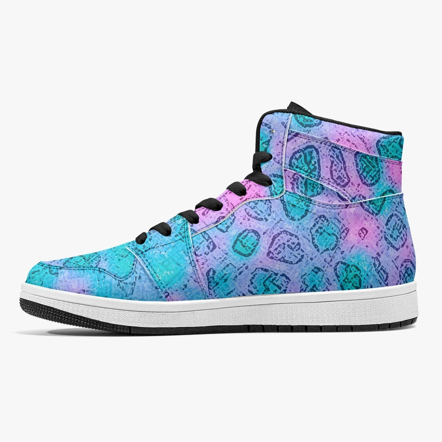 Almost Blue - Macr.in II (High-Top Leather Sneakers)