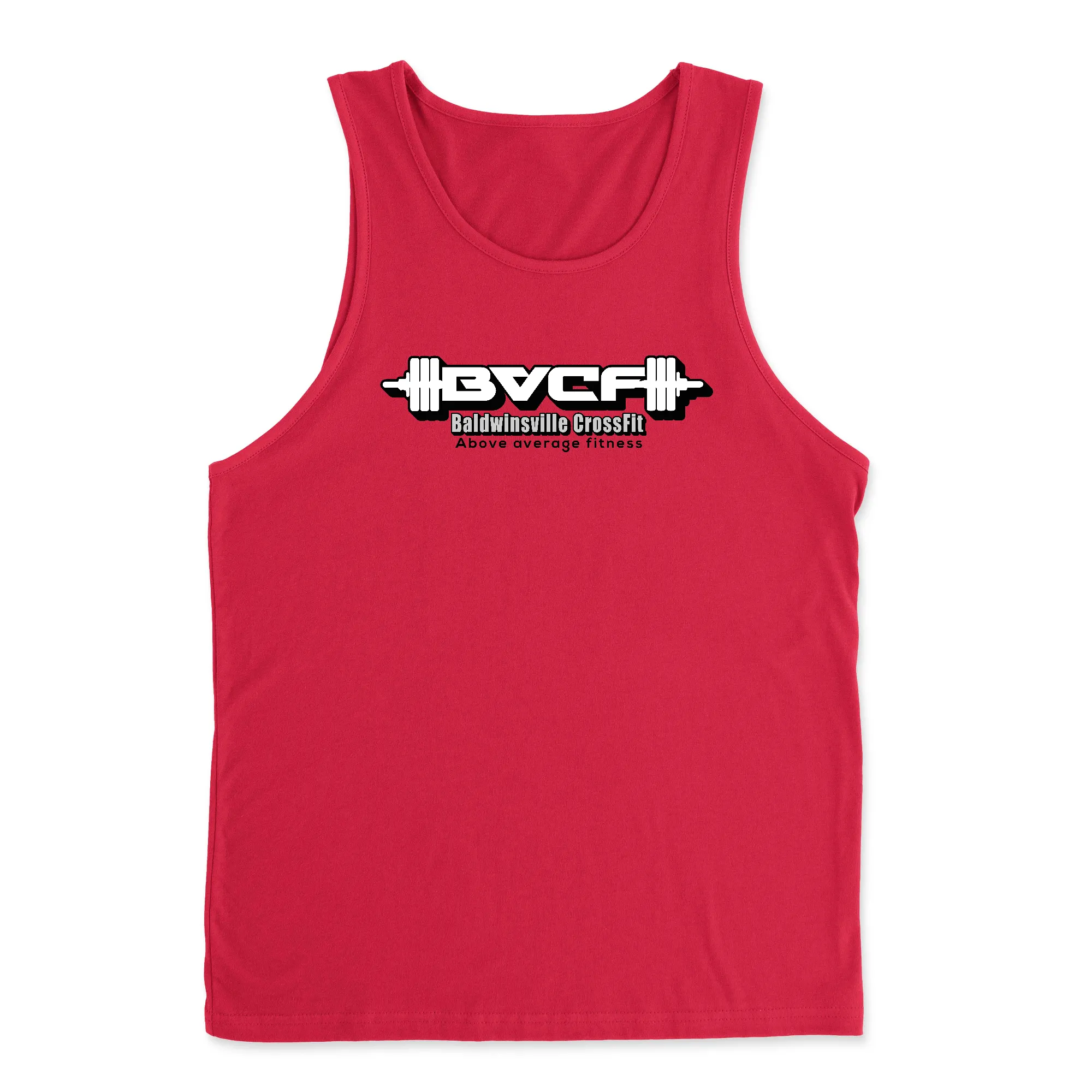 Baldwinsville CrossFit Black and White Mens - Tank Top