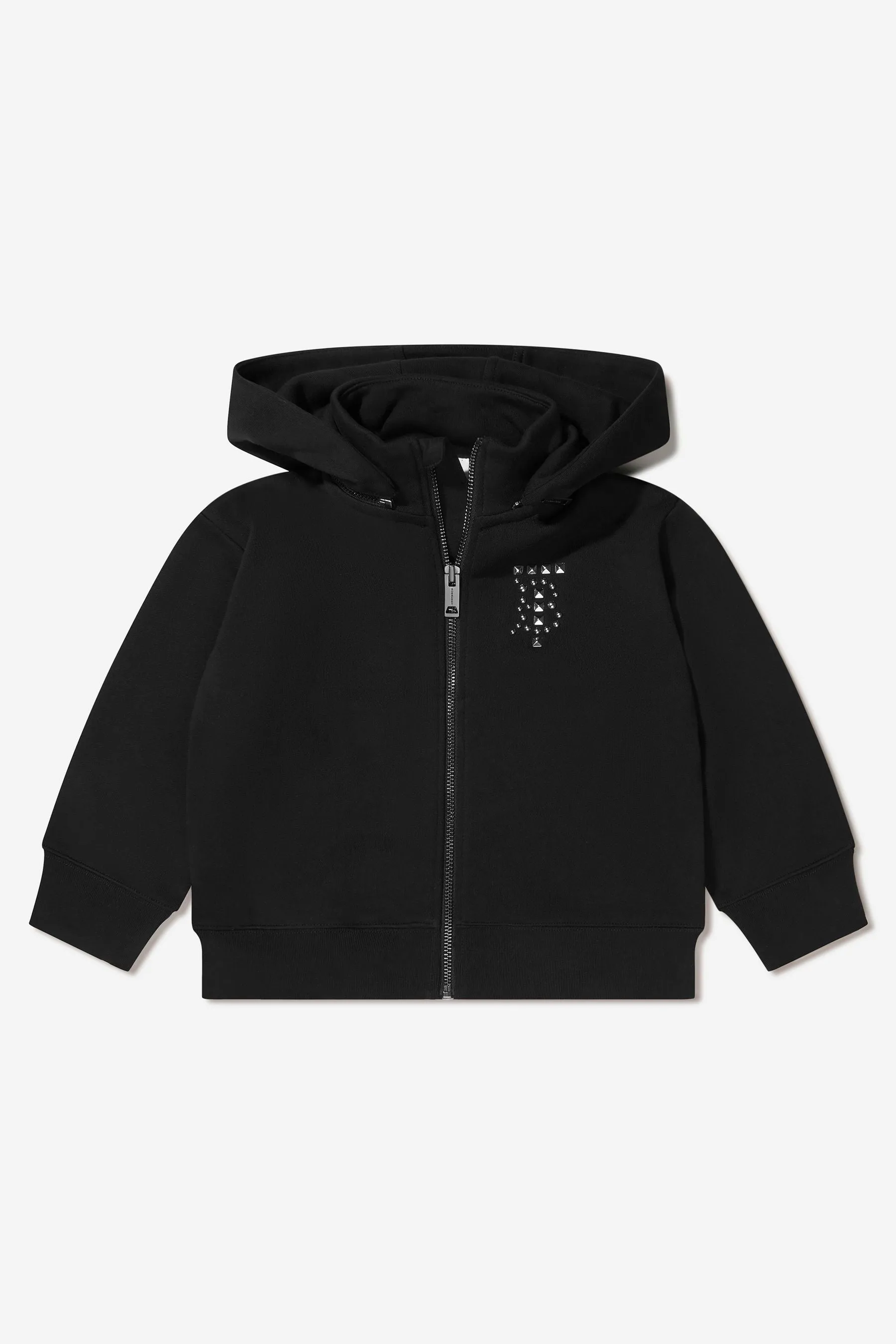 Burberry Boys Studded Logo Zip Up Top