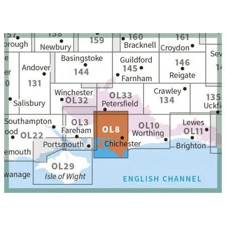 Chichester OS Explorer OL08