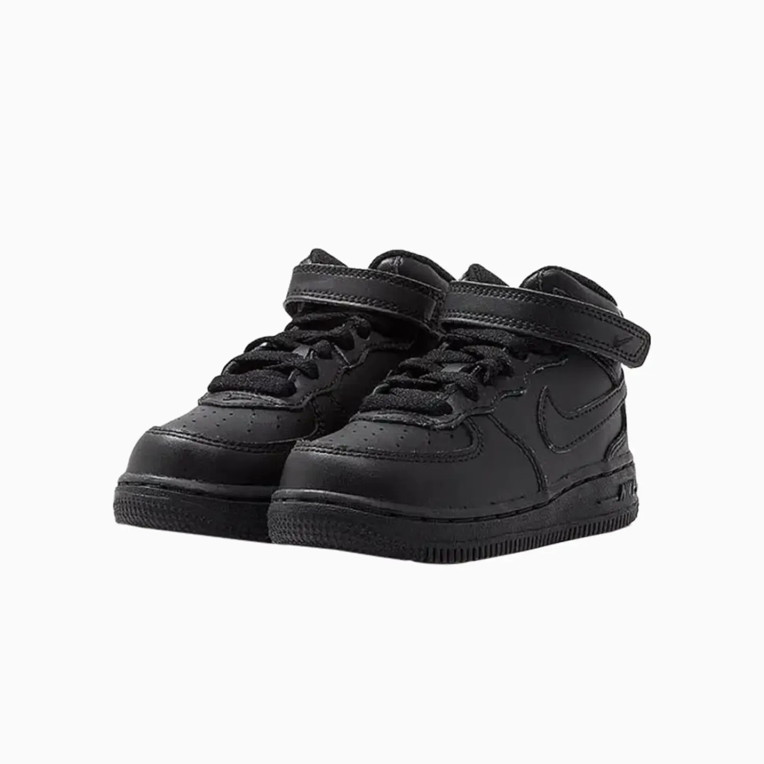 Kid's Air Force 1 Mid "Triple Black" Toddler