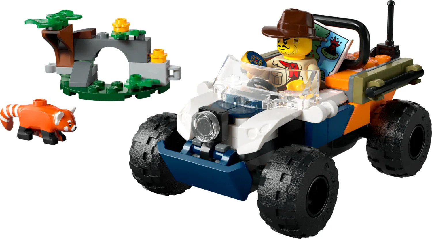 LEGO City Jungle Explorer ATV Red Panda Mission