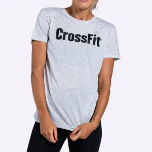 Reebok - Women's CrossFit Tee - LIGHT GREY HEATHER