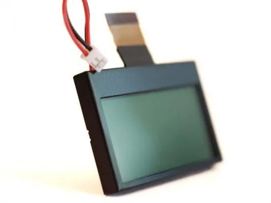 RF Explorer LCD screen