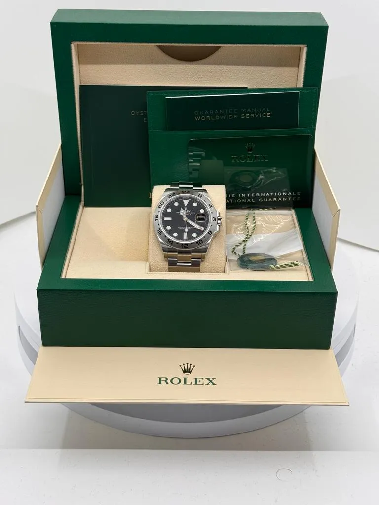 Rolex Explorer II 42mm Black Dial - 226570 - New 2024