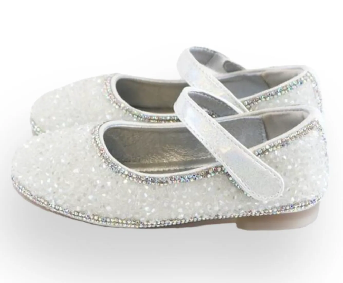 Silver Sparkle Flat