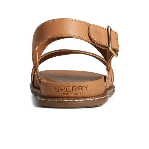 Sperry Women's Waveside Plushwave™ Backstrap Sandal in Tan