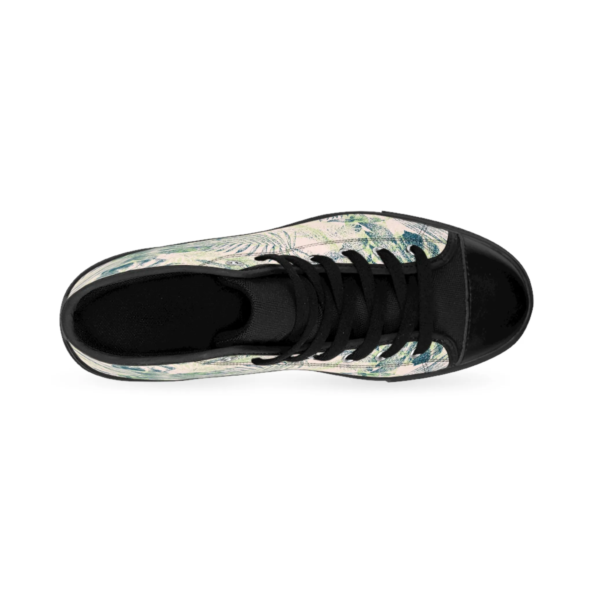 Vintage Palm Tree Men's Classic Sneakers