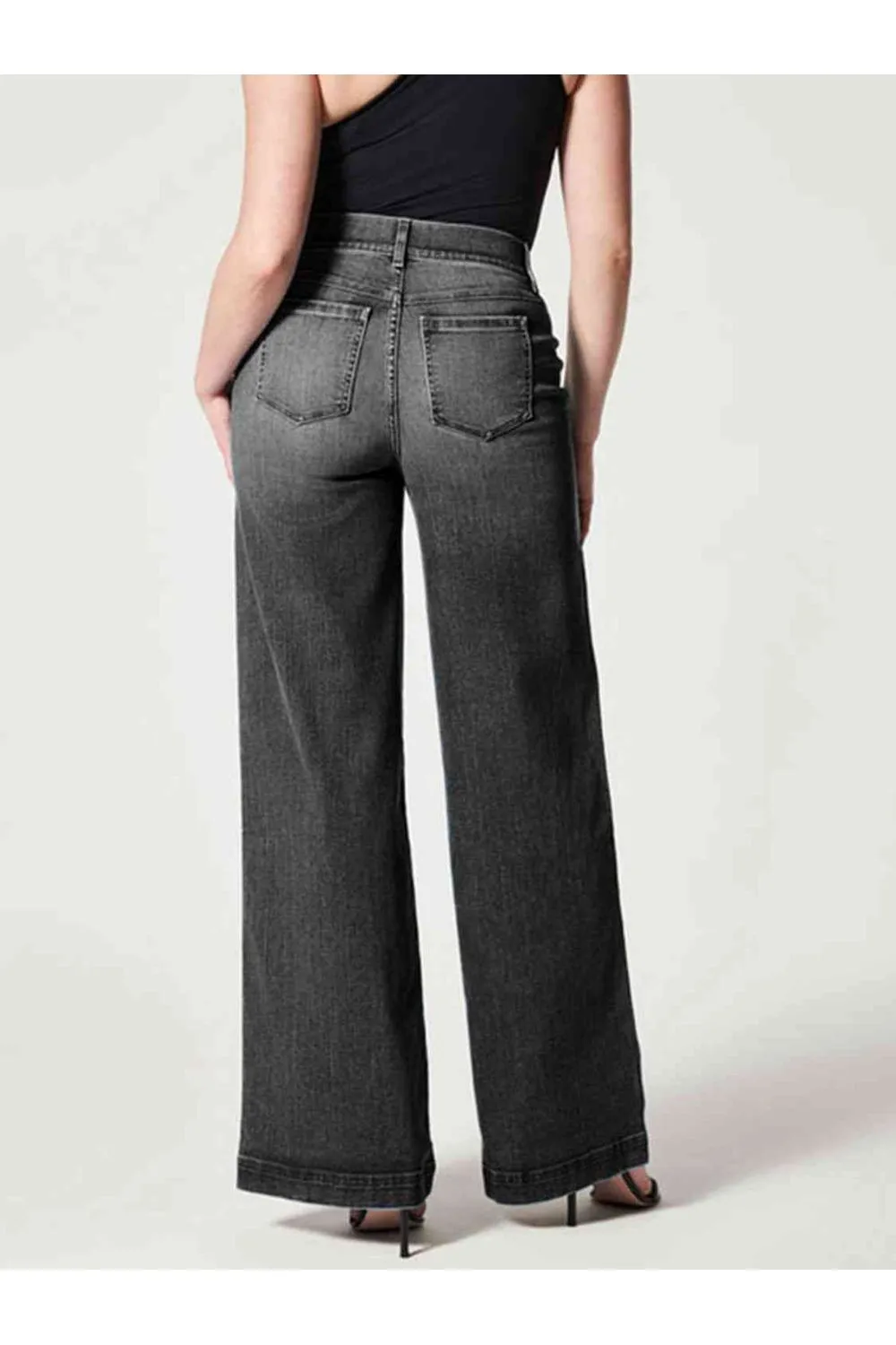 Wide Leg Long Jeans