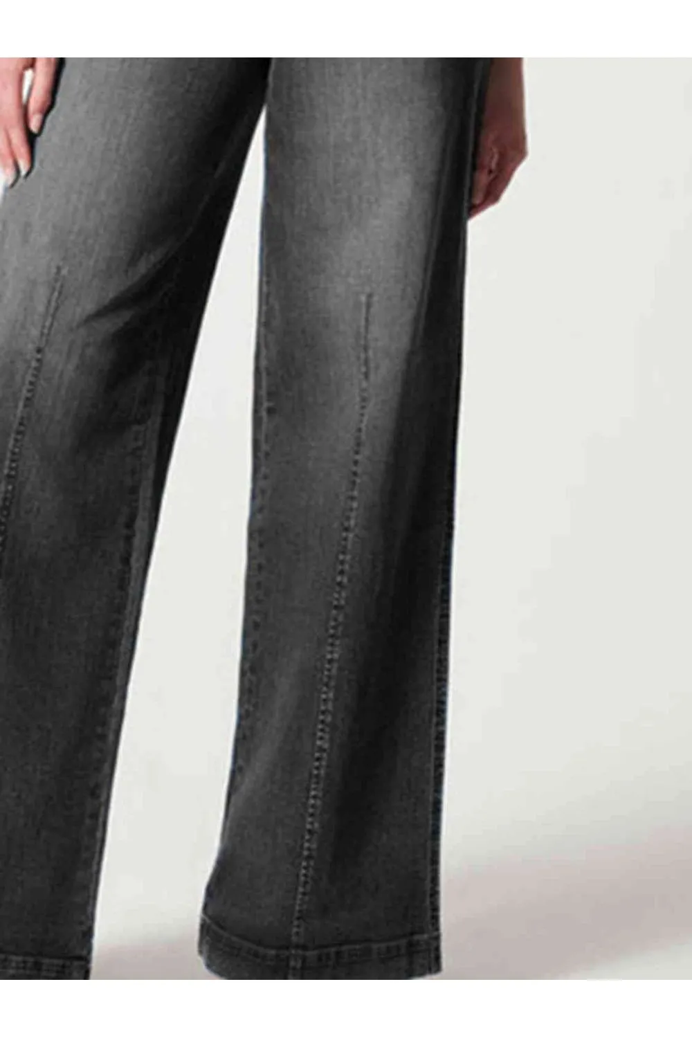 Wide Leg Long Jeans