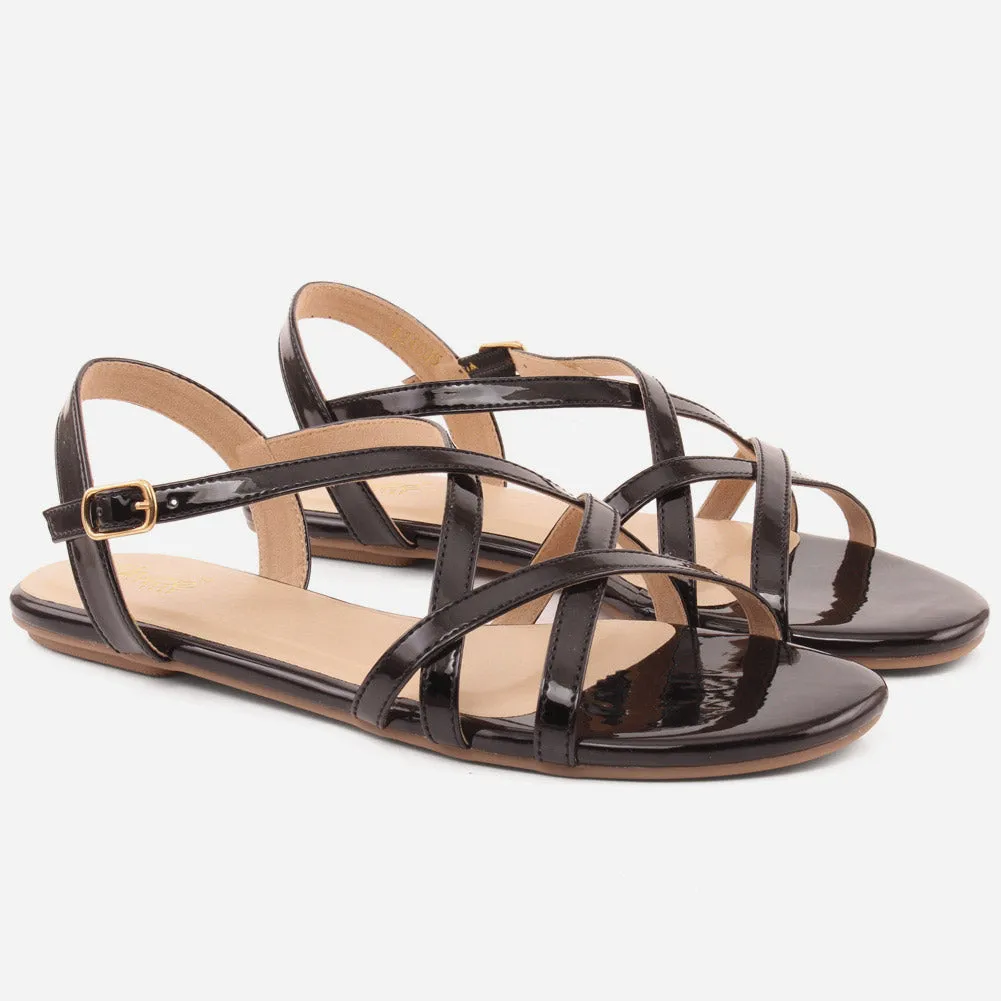 Women "SYLIVA" Cross Strap Comfortable Sandals